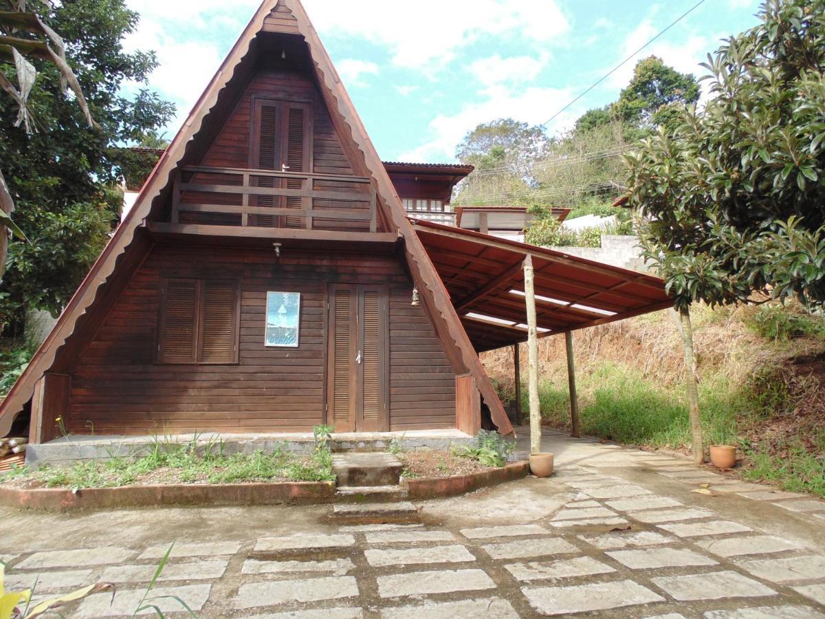 Chale Linda Vista 5 Min. Do Centro Villa Nova Friburgo Bagian luar foto